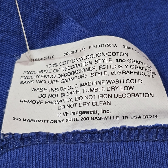 Vintage Buffalo Bills Majestic Mens L 2014 schedule T-shirt EUC - Picture 9 of 10